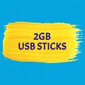 2 gb USB sticks