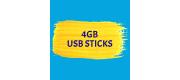 4 gb USB sticks