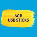 8 gb USB sticks