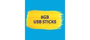 8 gb USB sticks