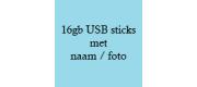 16GB usb sticks met naam