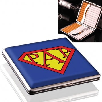 Bedrukte super papa sigarettenkoker model 1043