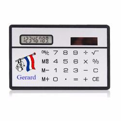 Creditcard rekenmachine bedrukken