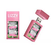 Roze kleur hout usb stick met foto 16gb