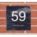 Huisnummer bord