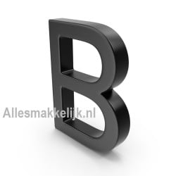 3D letters B plexiglas / kunststof 