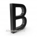 Plexiglas 3D letter B