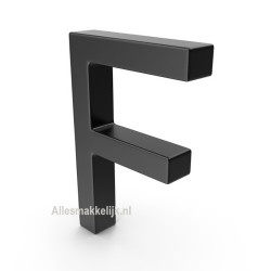 3D letters F plexiglas / kunststof 