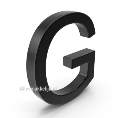 Plexiglas 3D letter G