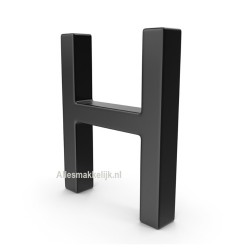 3D letters H plexiglas / kunststof 