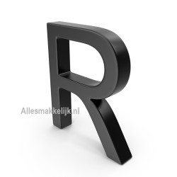 3D letters R plexiglas / kunststof 