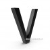 Plexiglas 3D letter V