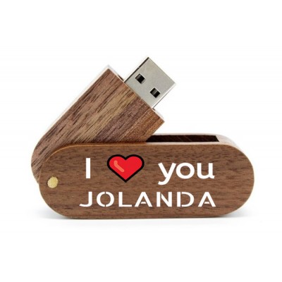 Gepersonaliseerde USB stick bedrukken als valentijncadeau