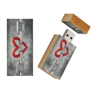 Liefde cadeau usb stick 8gb - model 1017