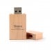 Bianca Naam Cadeau USB Stick in Hout