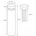 12x50mm wit kleur ophangsysteem afstandhouders