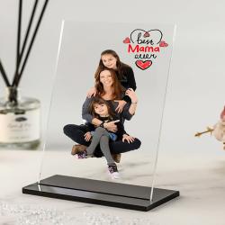 Cadeau Voor Moeder Plexiglas fotostandaard 