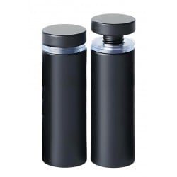 2 stuks zwart kleur 12x60mm ophangsysteem afstandhouders