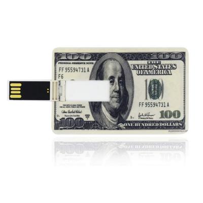 100 dollar creditcard USB stick 8GB