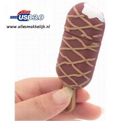 3.0 Chocolade  ijs vorm usb stick 16gb