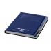 Hervulbar A5 notitieboek (blauw) met naam, foto bedrukken. Vanaf 1 stuk