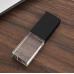 Kristal USB stick goud kleur metale doppen