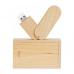 Hout twister usb stick in hout doos 32GB