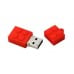 8GB rode LEGO USB stick, originele bouwsteen USB-stick in speels ontwerp