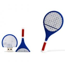 Tennis racket USB stick. 4GB