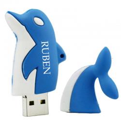 Dolfijn usb stick met naam 64GB