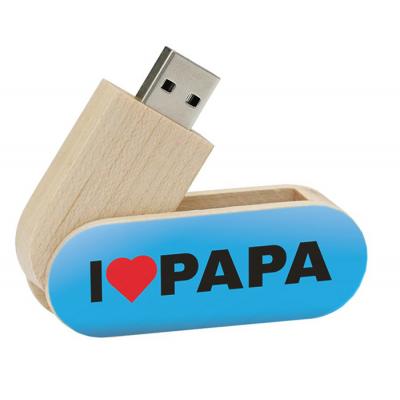I love papa vaderdag cadeau usb stick - model 1047