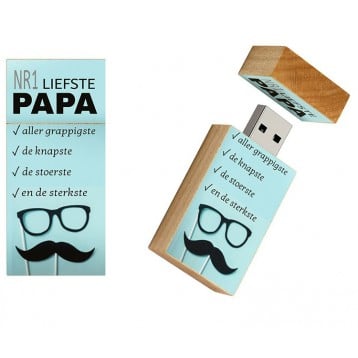 Liefste papa vaderdag cadeautje usb stick - model 1044